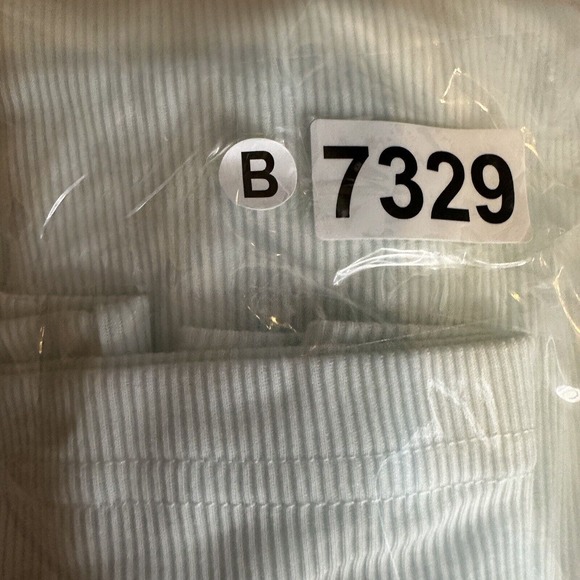 SOFTIES Paddi Murphy Night Gown Womens SMALL Ribbed Lace Trim Light Green - Picture 10 of 10